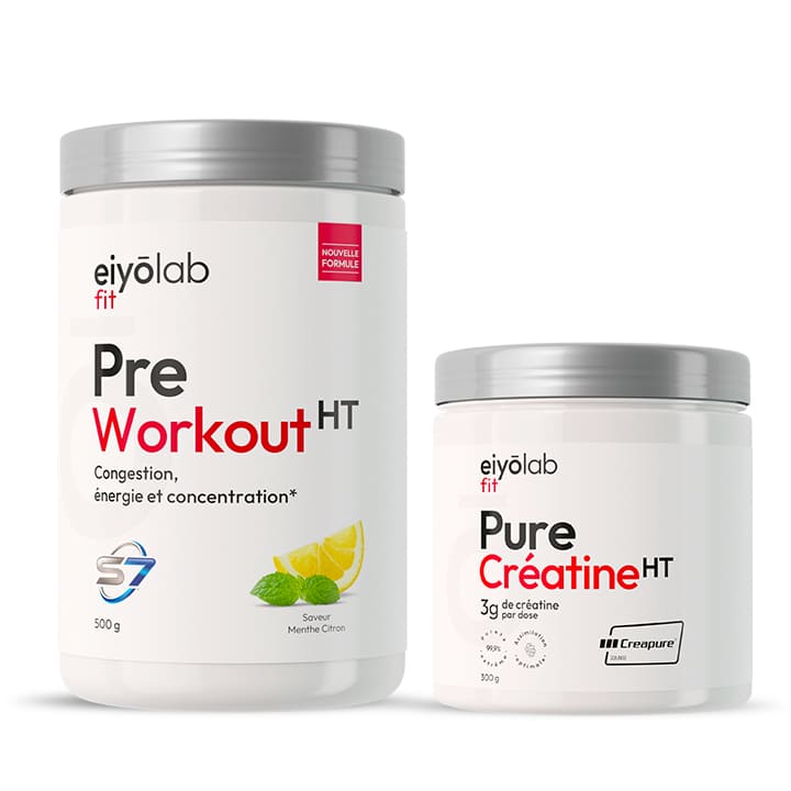 Pack Energie : Pre Workout HT + Créatine HT