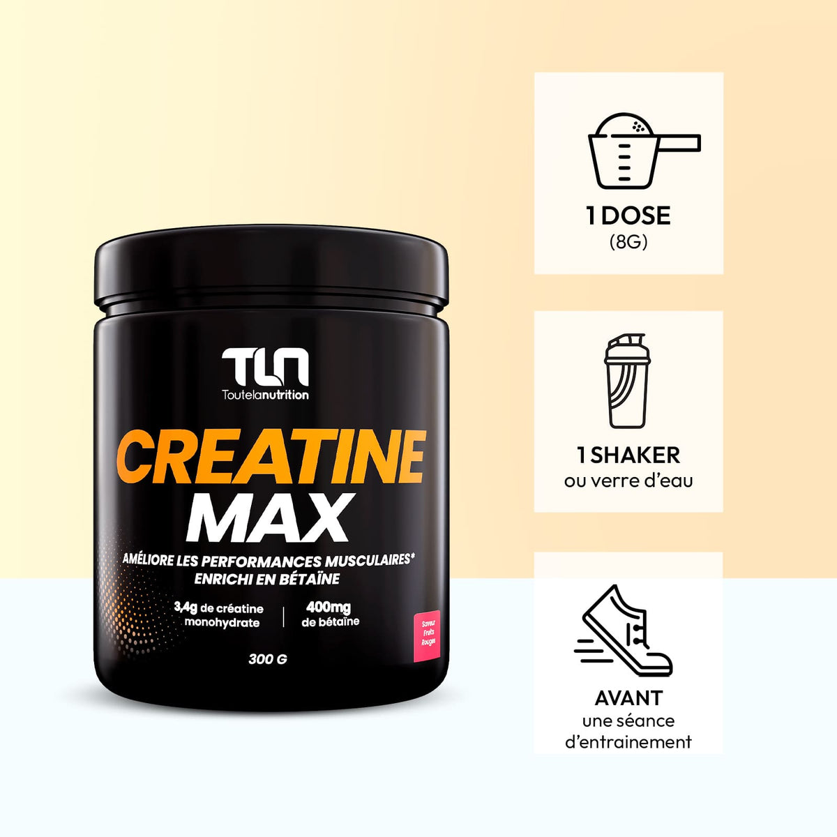 Prise de Créatine MAX