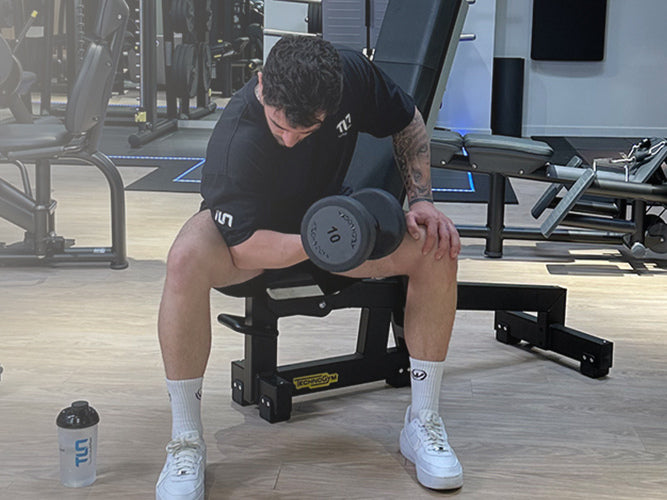 Exercice de musculation des bras