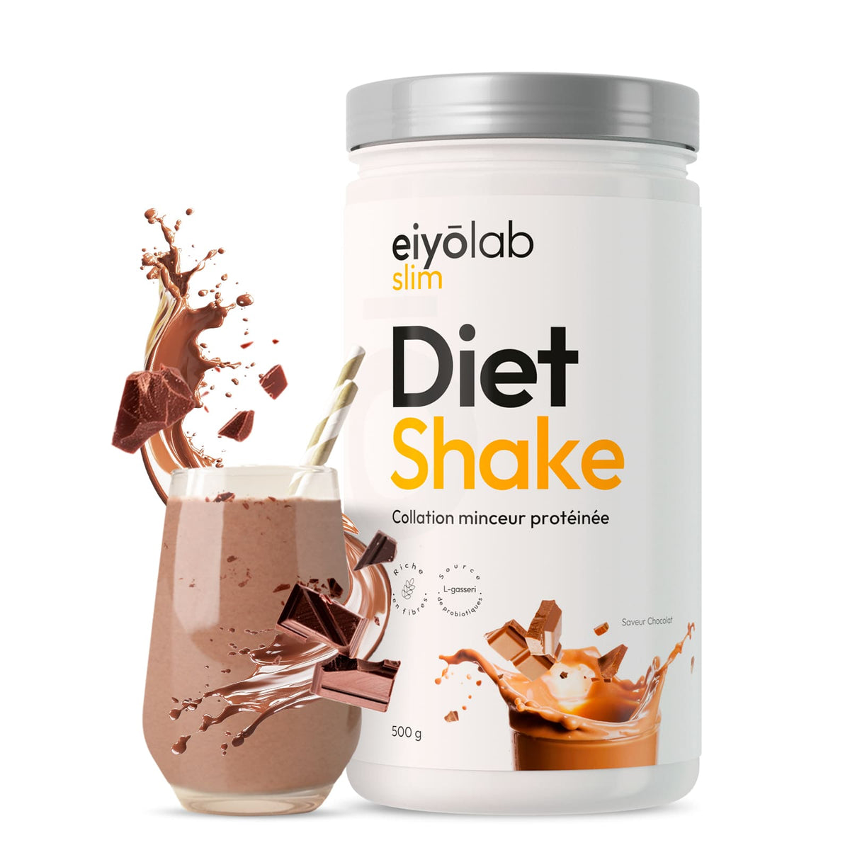#Conditionnement_Pot de 500g,#Saveur_Chocolat