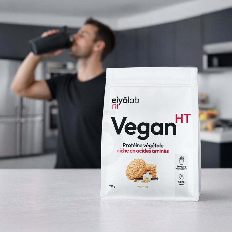 LA PROTÉINE VÉGÉTALE QUI N’A RIEN À ENVIER À UNE WHEY CLASSIQUE !