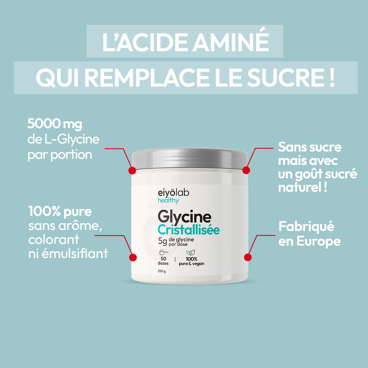 Glycine Cristallisée