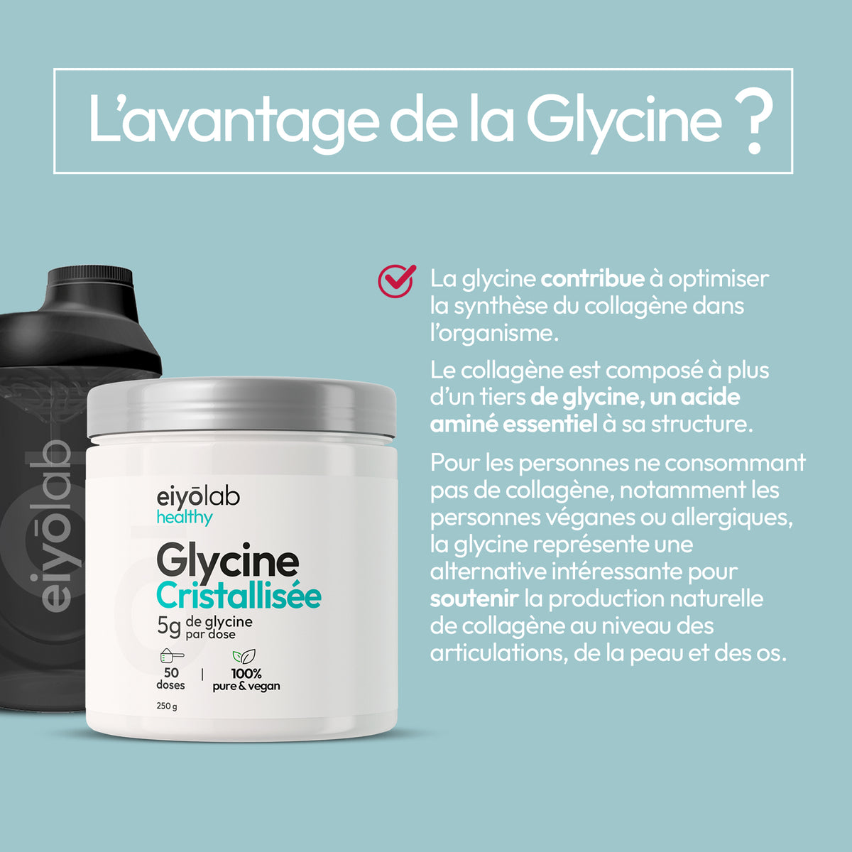 Glycine Cristallisée