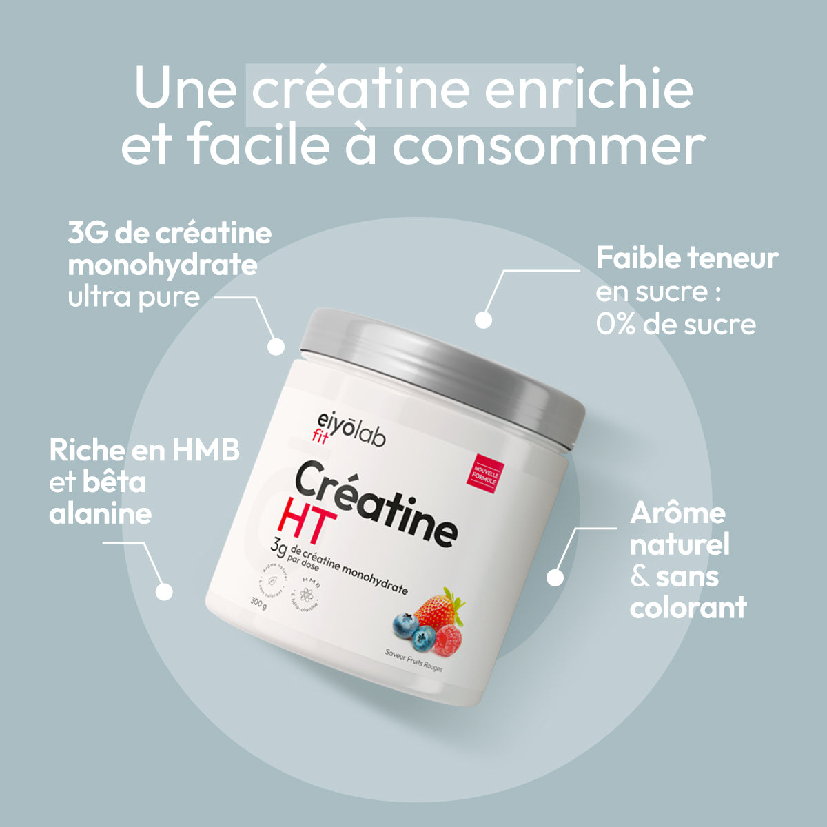 Propriétés de Créatine HT